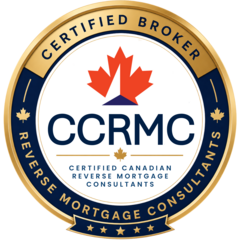 CCRMC — Certified Canadian Reverse Mortgage Consultant badge